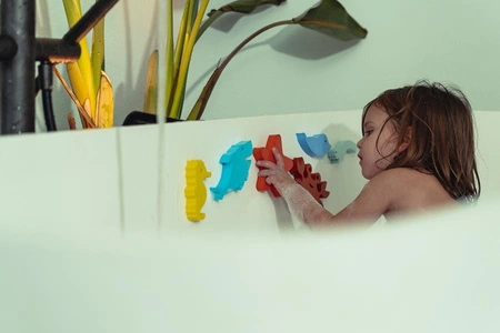 Moes Zabawki do Kąpieli Waterfun Rainbow 6 szt