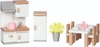 Mebelki dla lalek do kuchni 51493-Goki, drewniane mebelki do domku
