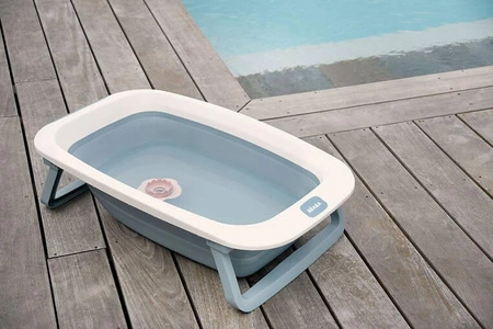 Beaba Składana wanienka Eazy Pop Camélé'O Bleu baltique