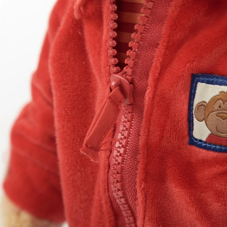 Pluszowa zabawka edukacyjna Małpka lalka do przebierania dla dzieci sigikid