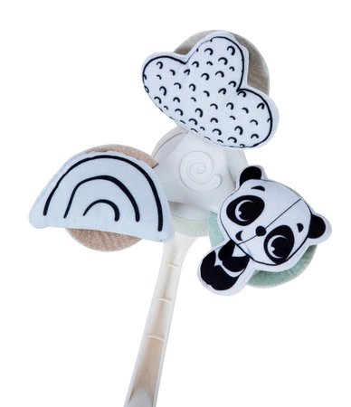 Karuzela podróżna kompaktowa Decor czarno-biała