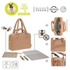 Lassig Green Label Torba dla mam z akcesoriami Everyday almond