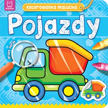 Pojazdy kolorowanka malucha
