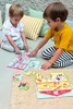 Puzzle w kartonowym domku Apli Kids - W straży pożarnej 3+