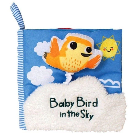 Książeczka interaktywna, Mały ptaszek, 216130-Manhattan Toy, zabawki dla niemowląt