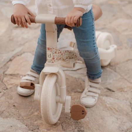 Little Dutch Rowerek trójkołowy 4w1 z rączką Sunny Flower