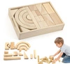 Drewniane klocki Viga Toys 42 elementy
