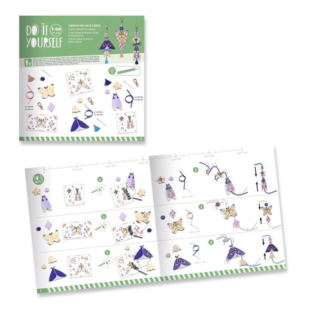 Zrób to sam - BRELOKI MOTYLE DJ07981