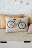 Poduszka Podłogowa Rower 35x50 cm Eco-City Lorena Canals