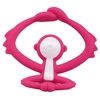 Mombella Gryzak Zabawka Małpka Dark Pink