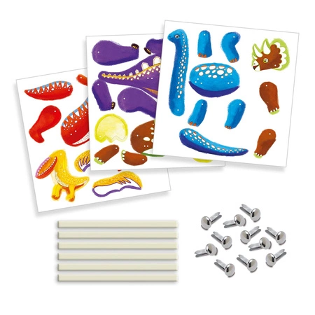 Zestaw ruchome postacie DINOZAURY DJ09680