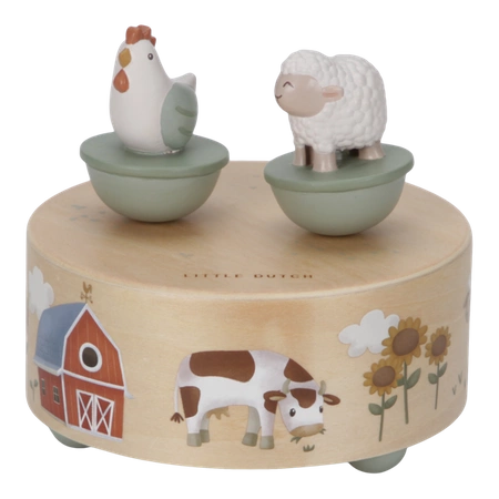 Little Dutch Tańcząca pozytywka Little Farm FSC LD7165