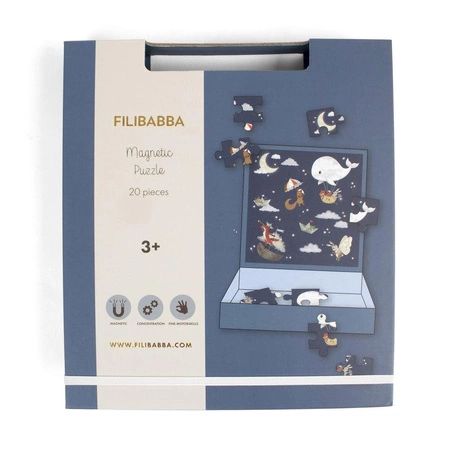 Filibabba Puzzle magnetyczne Dreamy Adventurers