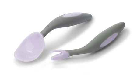 Pierwsze sztućce BLW dla niemowląt, Gelato Boysenberry, b.box