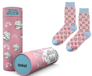 Skarpetki bawełniane z jednorożcem