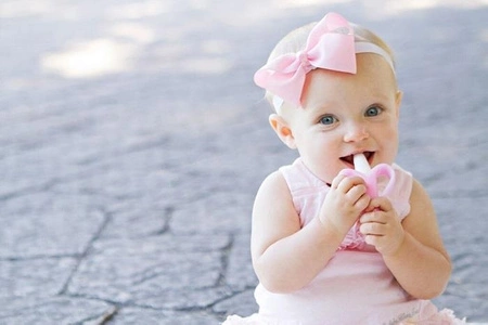 Baby Banana Szczoteczka Treningowa Pink