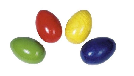 Marakas - drewniane jajko, goki