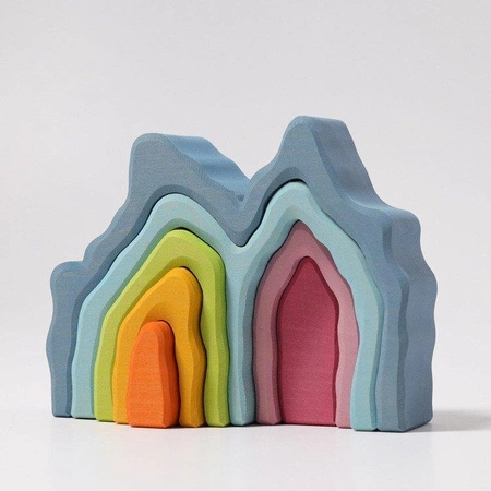 Kształt Jaskinia, pastelowy, 3+, Grimm's