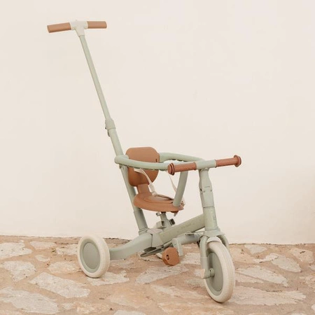 Little Dutch Rowerek trójkołowy 4w1 z rączką Green