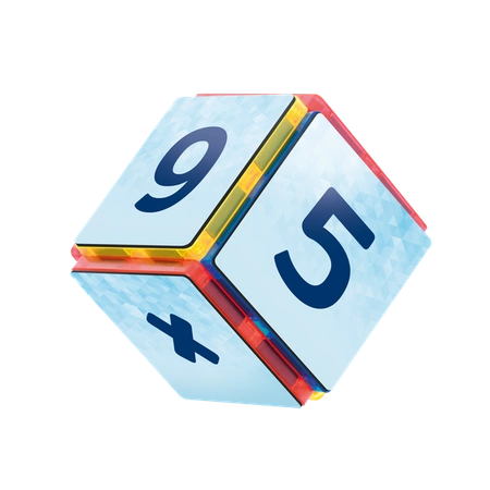 COBLO, nakładki na klocki - Cyfry 60 szt