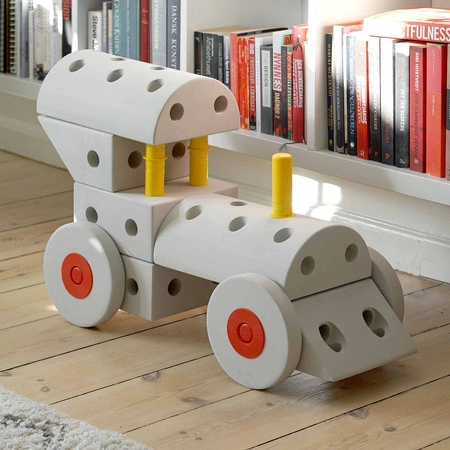 MODU - Peg Bag, 8 kołków w torbie, żółte