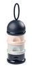 BEABA Pojemniki na mleko w proszku dark blue + gray + pink