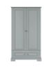 Ines neutral gray szafa 2-drzwiowa tall