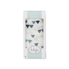 Lulujo Kocyk Bambusowy Navy Triangles