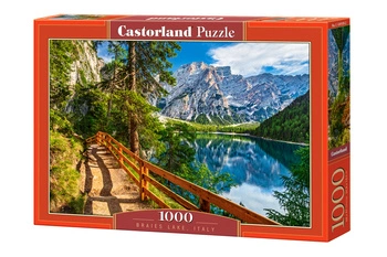 Puzzle 1000 Jezioro Braies Włochy C-104109-2