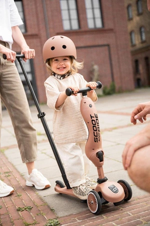 SCOOTANDRIDE Kask XXS-S dla dzieci 1-5 lat Mocha