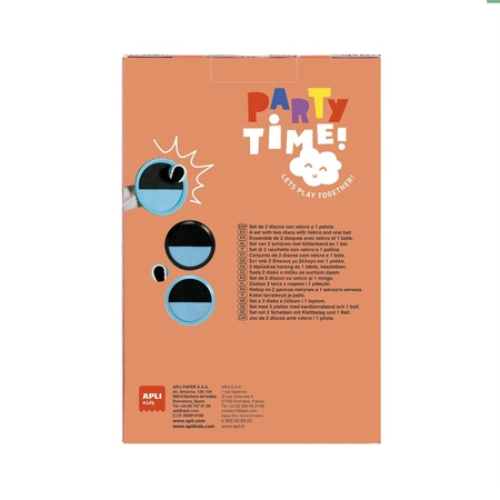 Gra z paletkami na rzep Apli Kids - Łapanie piłki