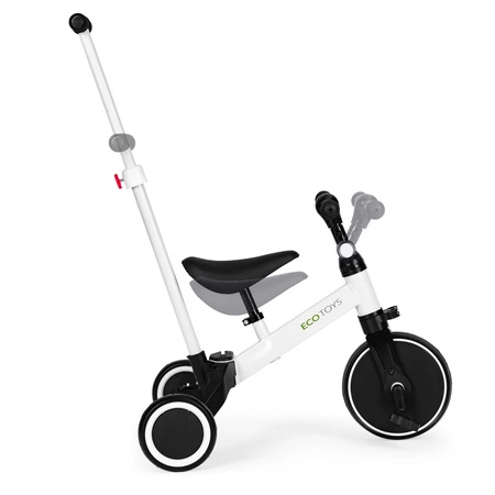 Rower trójkołowy biegowy 2w1 rączka do prowadzenia