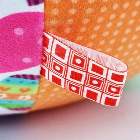 WOOPIE Miękka Sensoryczna Piłka Pani Metka z Wszywkami dla Malucha + Dźwięk