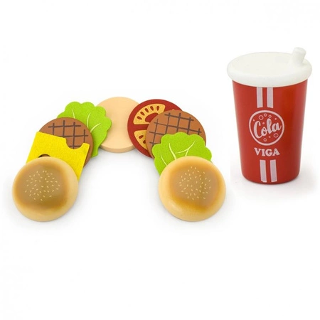 VIGA Zestaw Hamburger i Cola