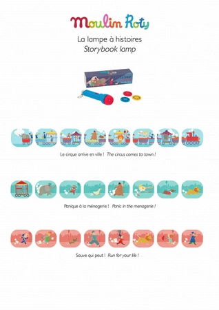 Latarka - projektor LES HISTOIRES DU SOIR 711045