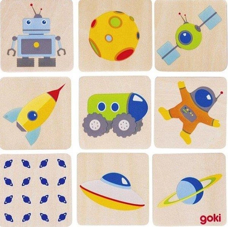 Memo gra pamięciowa, Kosmos