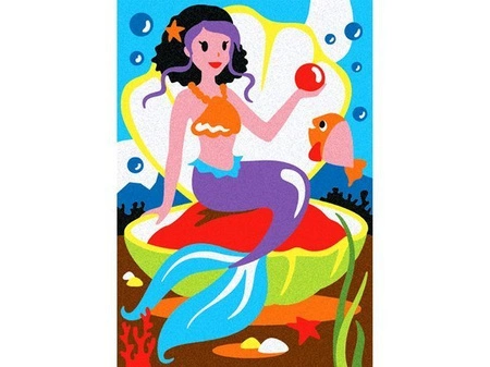 Album do kolorowania piaskiem Syreny 5l+ SABBIARELLI