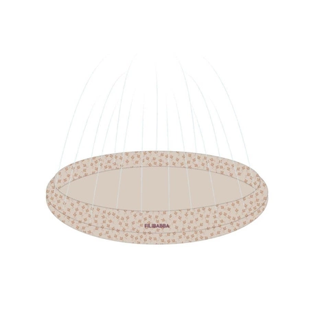 Filibabba Mata tryskająca wodą Ø 100 cm Alfie Breezy harmony Sandy