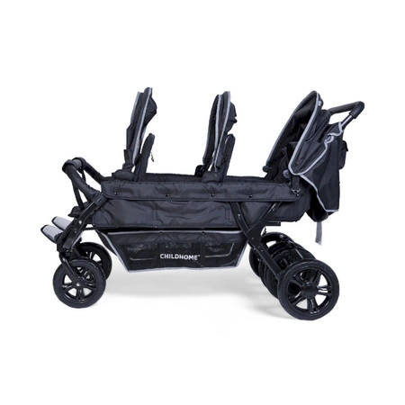 Childhome Wózek sześcioosobowy Sixseater Black