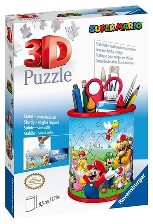 Ravensburger Puzzle 3D Przybornik na Biurko Super Mario 54 el.
