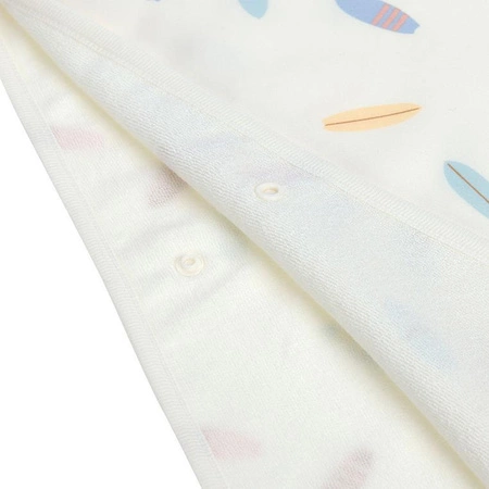 Lassig Poncho dla dzieci z filtrem UV80 Splash & Fun Deski surfingowe sea salt