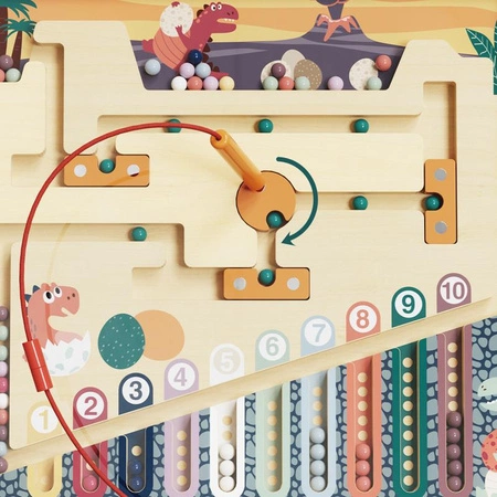 Jaja dinozaura labirynt magnetyczny 36 mies.+ TOPBRIGHT