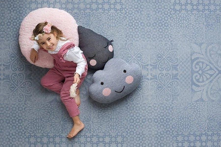 TODDLEKIND Mata do zabawy piankowa podłogowa Prettier Playmat Persian Smoke Grey