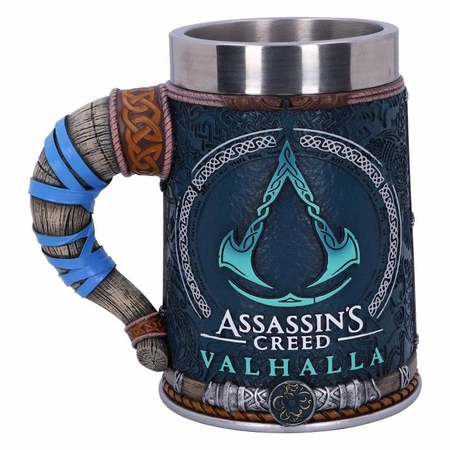 Kufel kolekcjonerski Assassins Creed - Valhalla (wysokość: 15,5 cm)