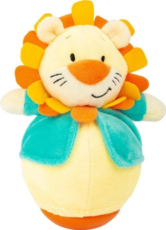 Pluszowa wańka wstańka Lew Small Foot 11426 zabawki dla maluchów
