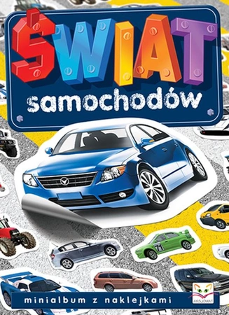 Świat samochodów minialbum z naklejkami