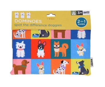Petit Collage Gra Domino Znajdź Różnice Pieski