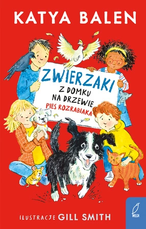 Pies rozrabiaka. Zwierzaki z domku na drzewie