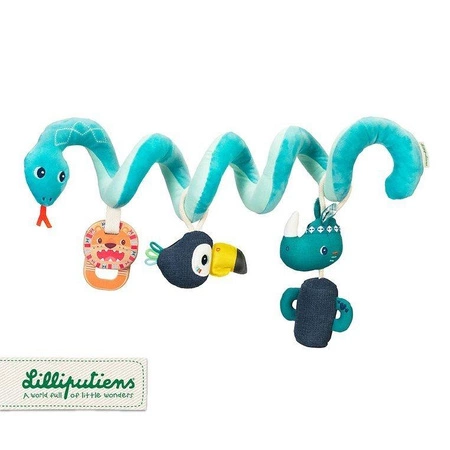 LILLIPUTIENS Spirala do wózka wielofunkcyjna Dżungla 3 m+