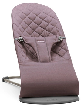 BABYBJORN - leżaczek BLISS COTTON, Ciemnopurpurowy